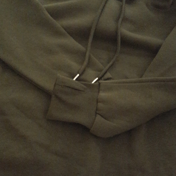 bebe Oversized Tape Ribbed Mini Logo Hoodi… - Picture 12 of 16